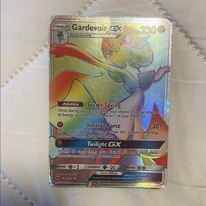 Pokemon Gardevoir GX Holographic Card